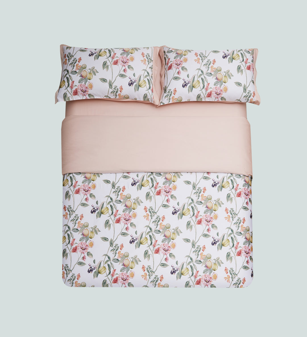 Premium Organic Cotton Honey-Pink Flower